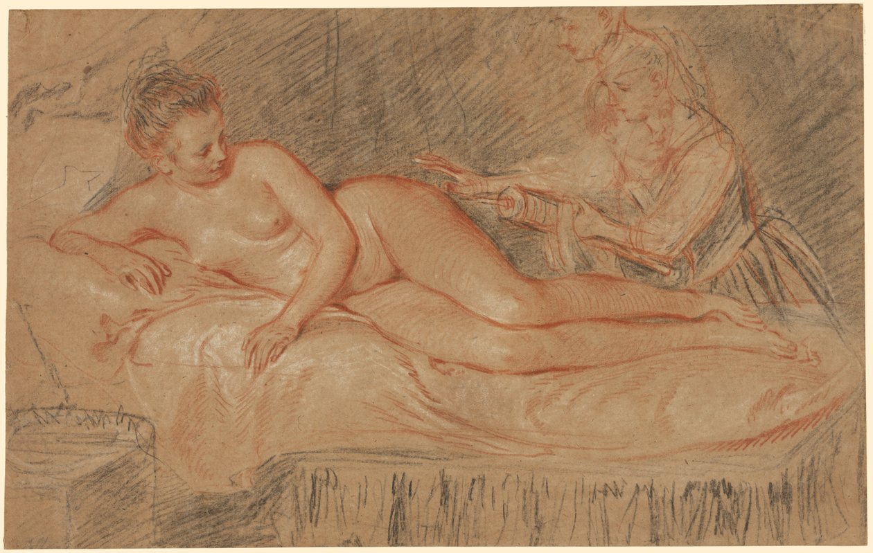 Løsningen af Jean Antoine Watteau