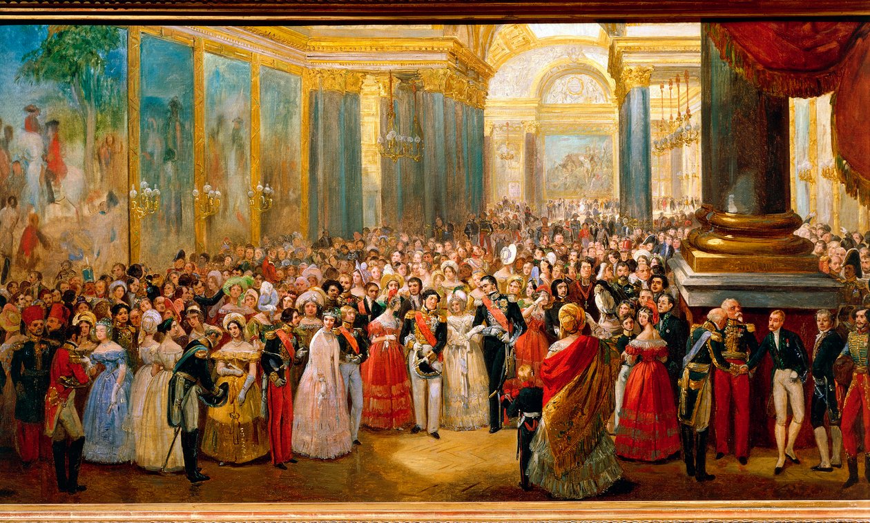 Indvielse af Gallery of Battles af Jean Auguste Bard