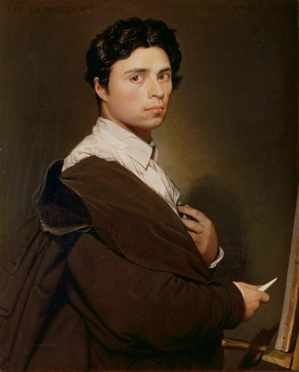 Selvportræt som fireogtyveårig af Jean Auguste Dominique Ingres
