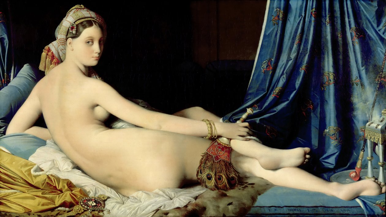 Den Store Odalisque af Jean Auguste Dominique Ingres