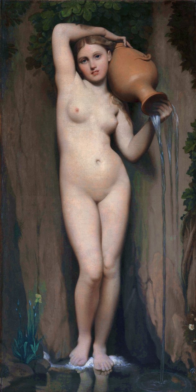 La Source af Jean Auguste Dominique Ingres
