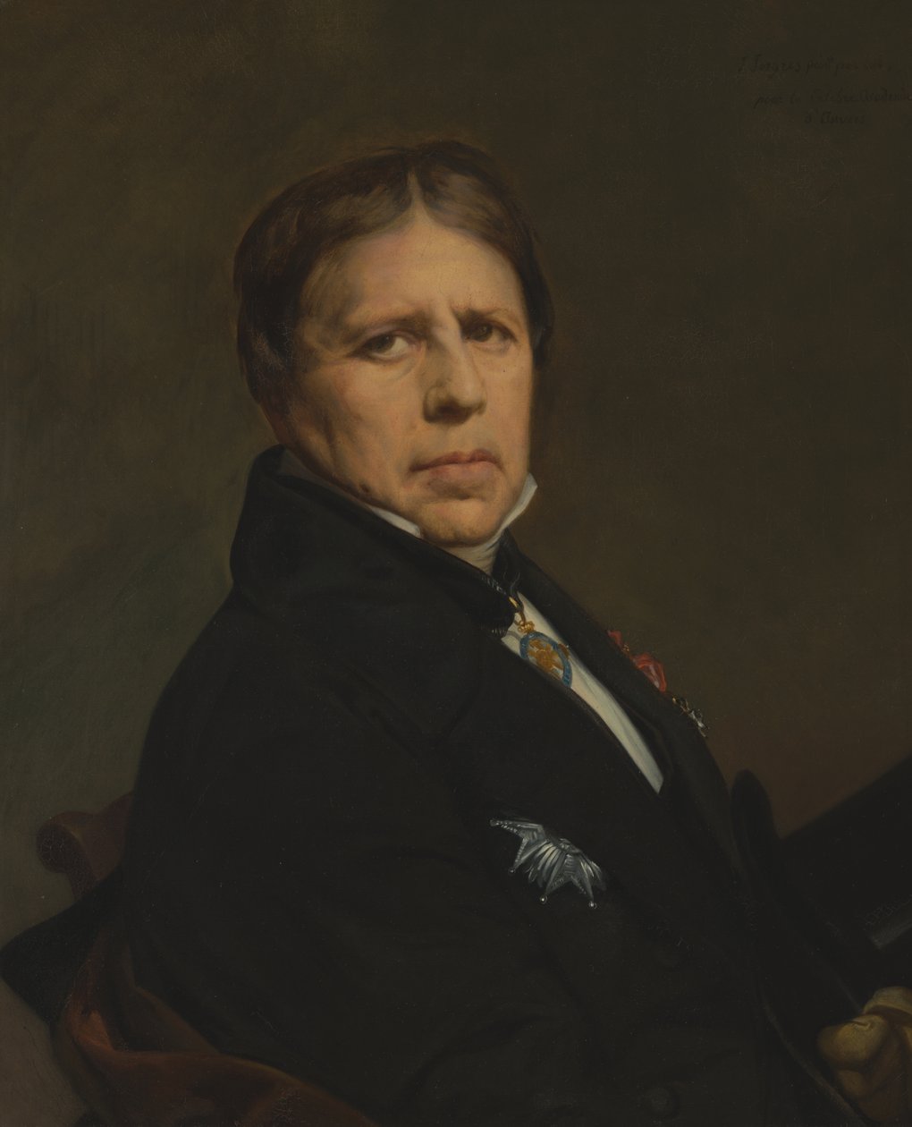 Selvportræt af Jean Auguste Dominique Ingres