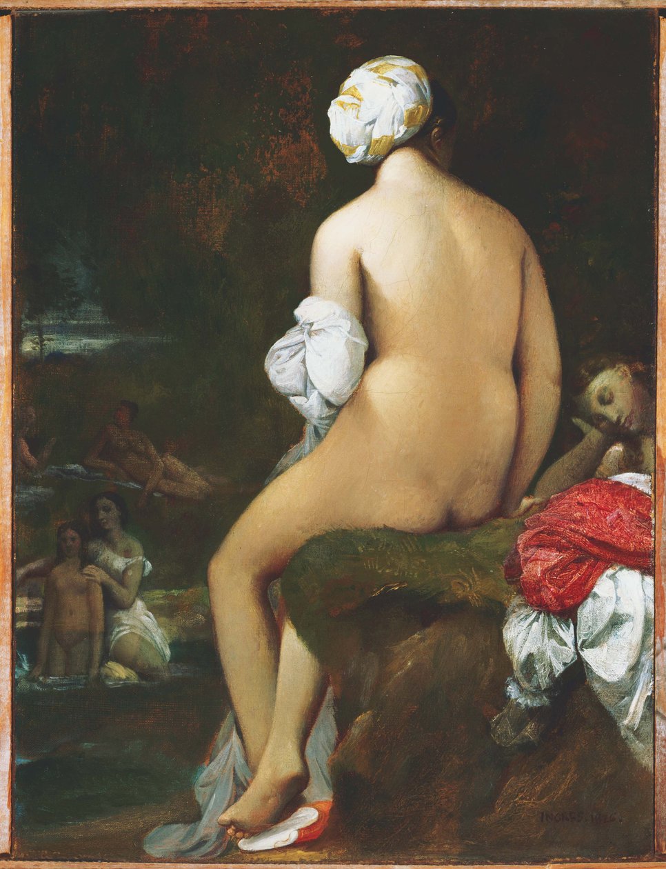 Den lille bader af Jean Auguste Dominique Ingres