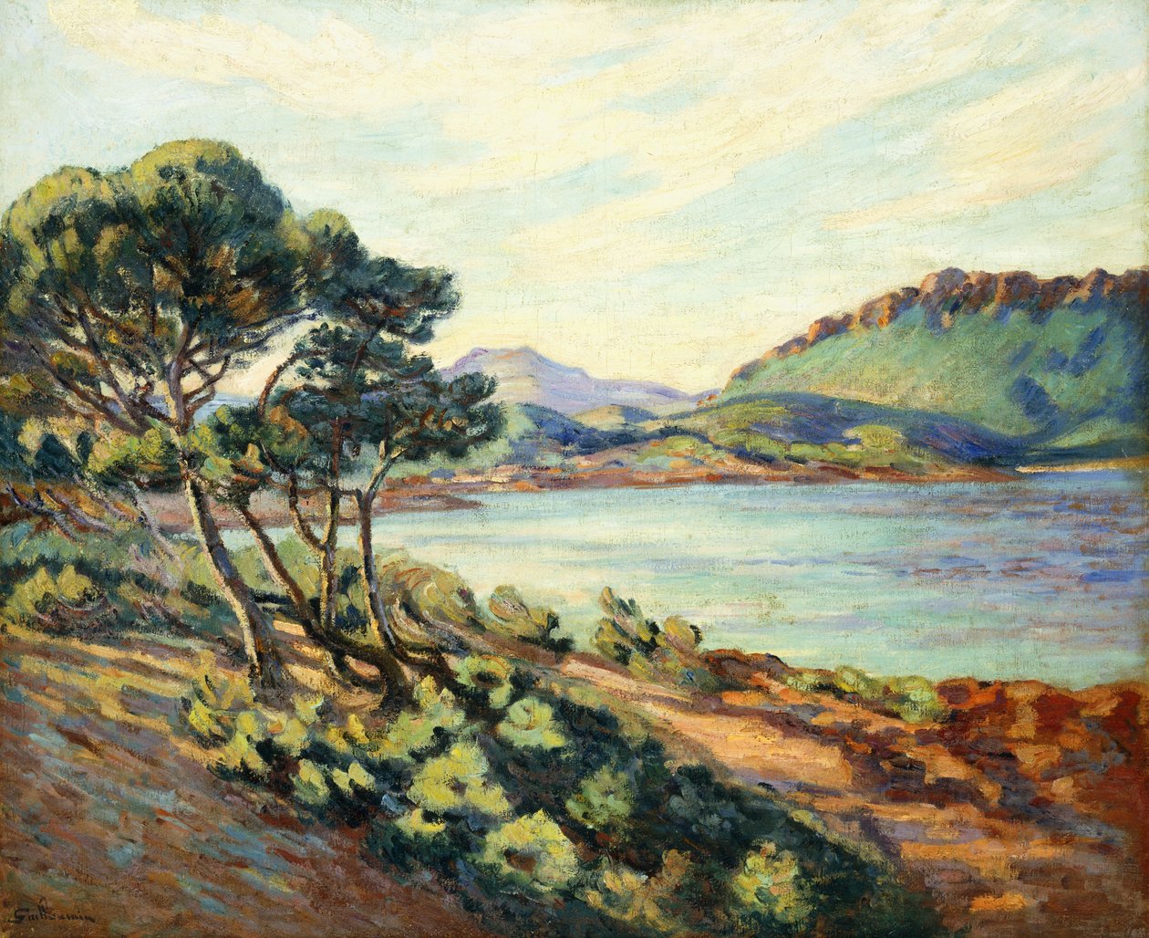 La Baie d "Agay, ca. 1910 af Jean Baptiste Armand Guillaumin