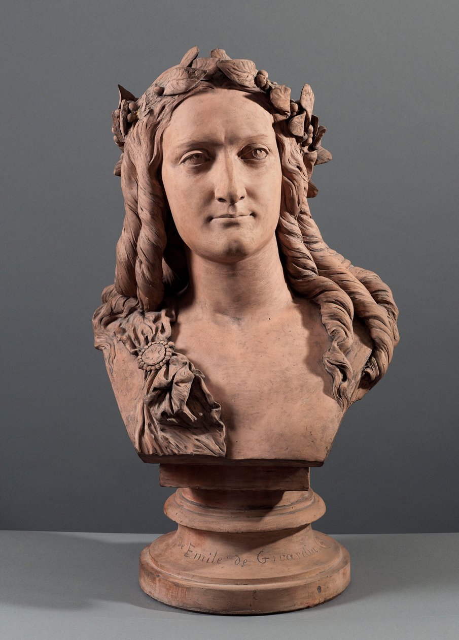 Buste af Delphine Gay (1804-55) af Jean Baptiste Auguste Clesinger