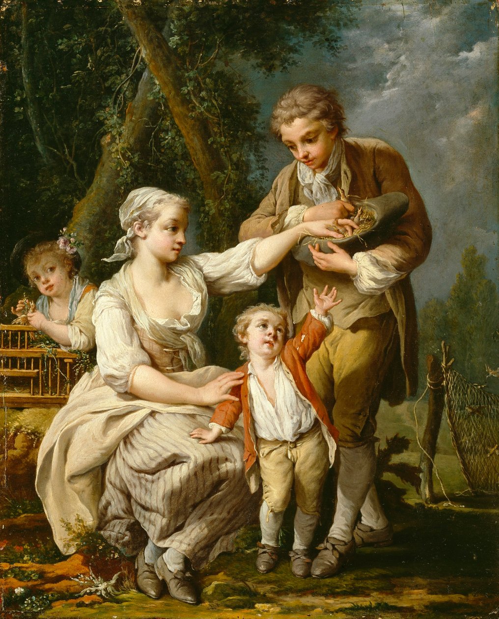 Fuglereden af Jean Baptiste Charpentier the Elder