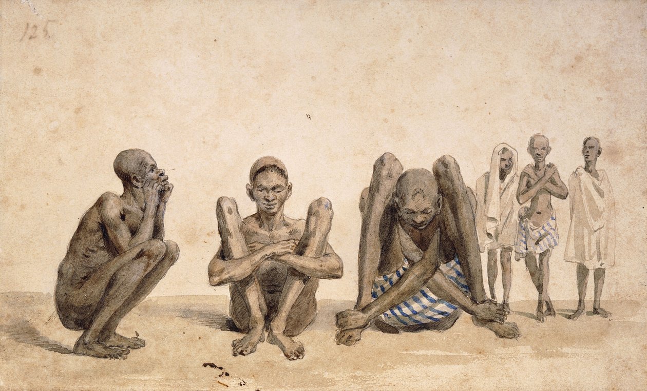 Slaver af Rio Janeiro, ca. 1825-6 af Jean Baptiste Debret