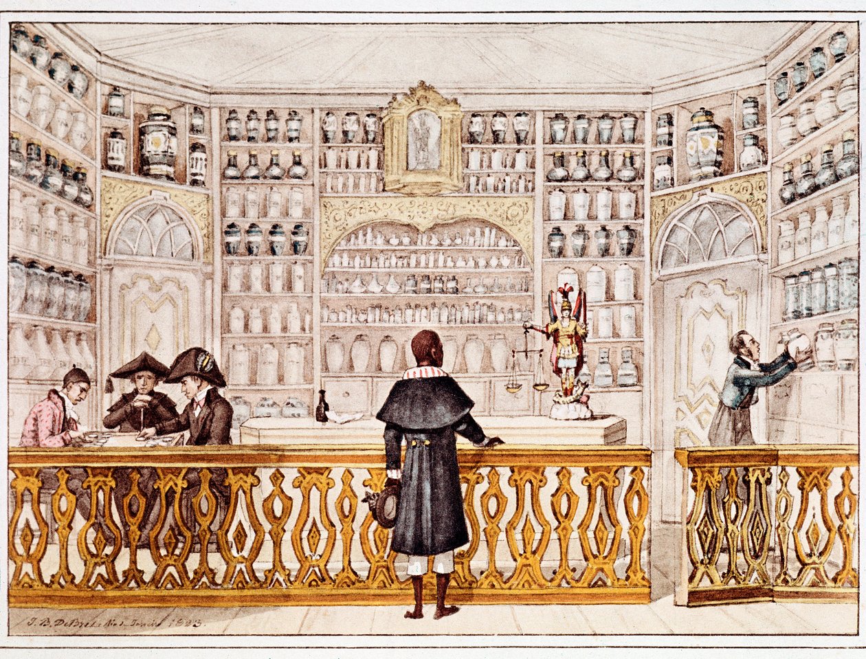 Apotekeren (tryk af Jean Baptiste Debret