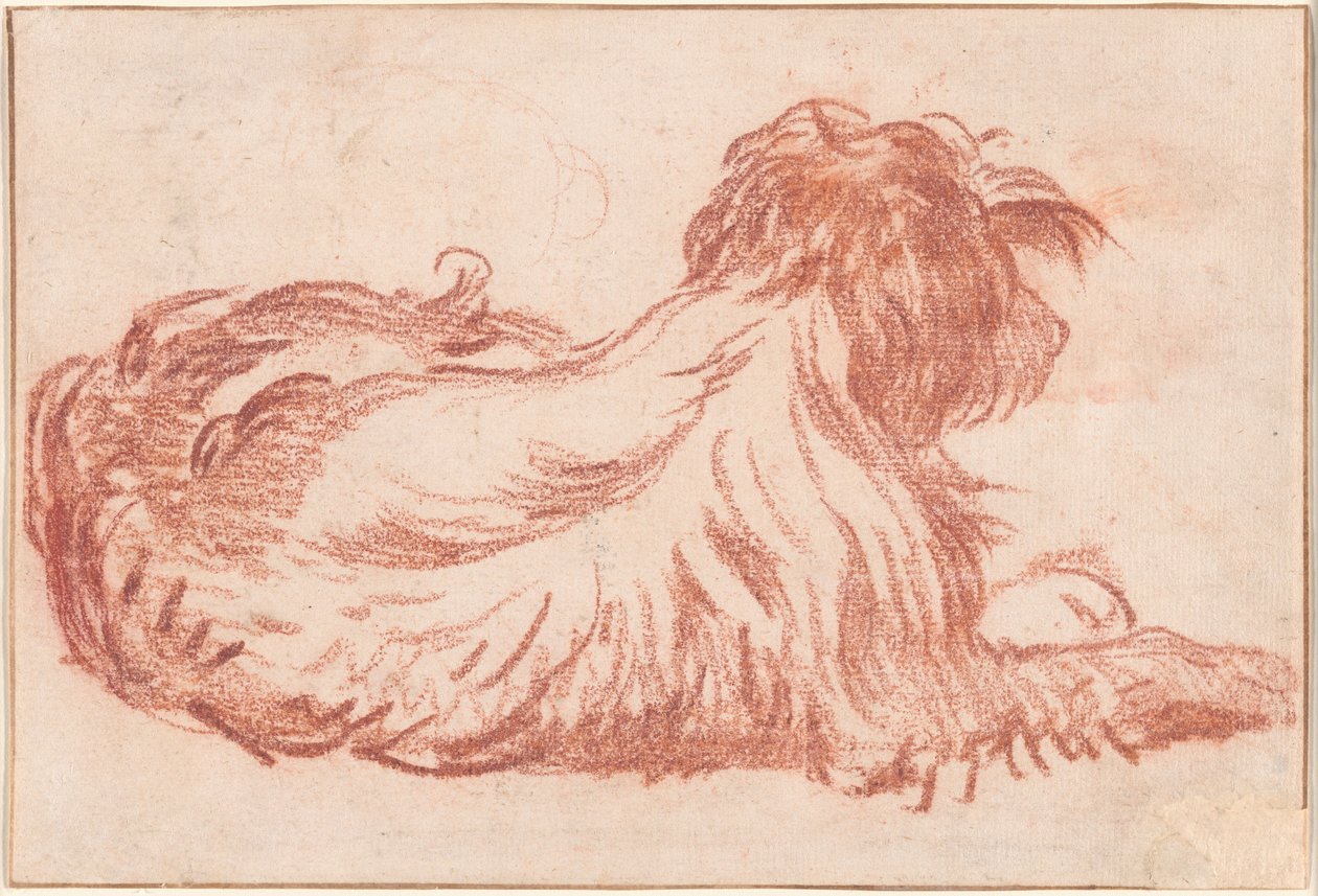 En hund af Jean Baptiste Greuze