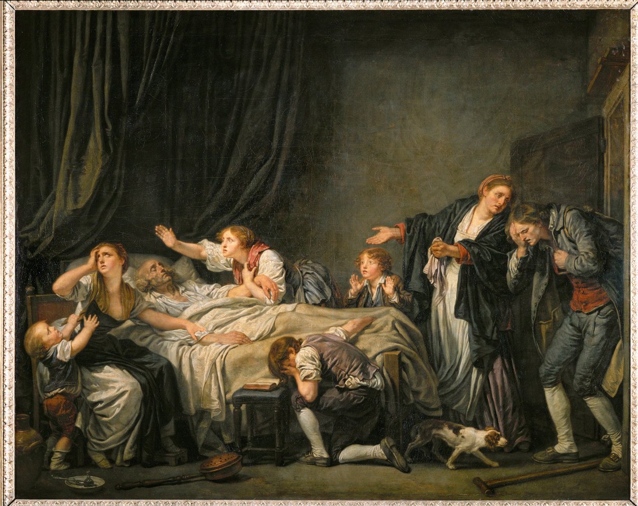 Le fils puni. Den straffede søn ... af Jean Baptiste Greuze