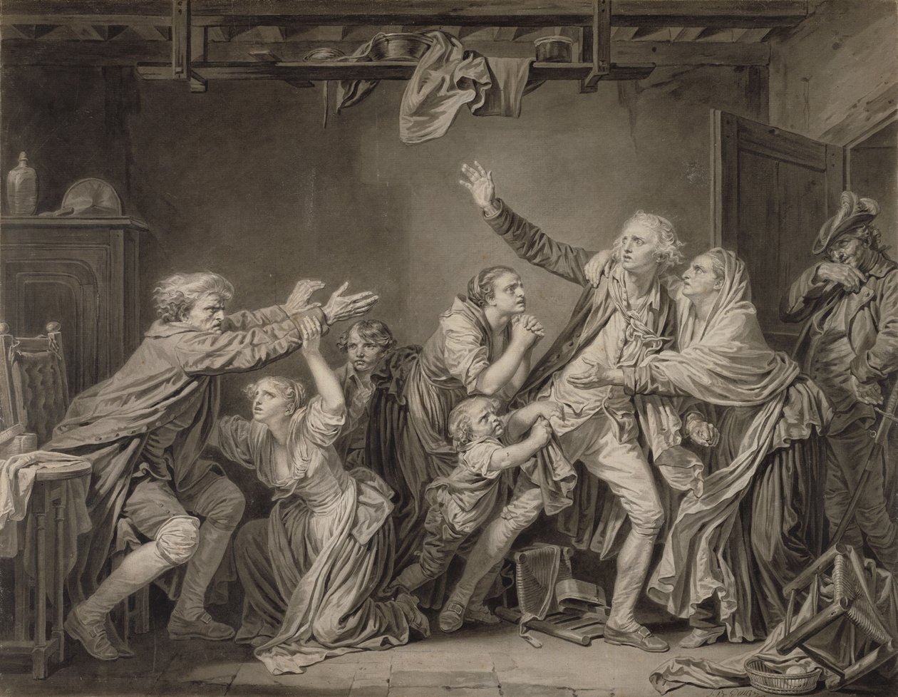 Faderens forbandelse: Den utaknemmelige søn af Jean Baptiste Greuze