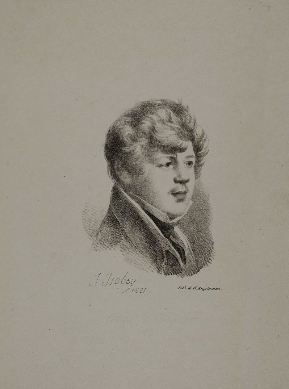 Eugene Isabey af Jean Baptiste Isabey