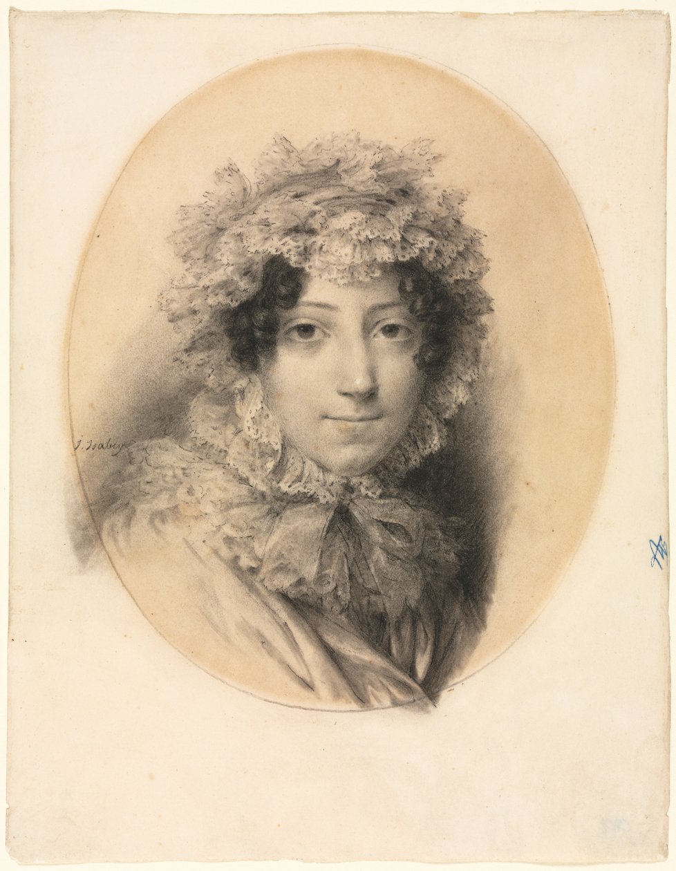 Portræt af en Dame af Jean Baptiste Isabey
