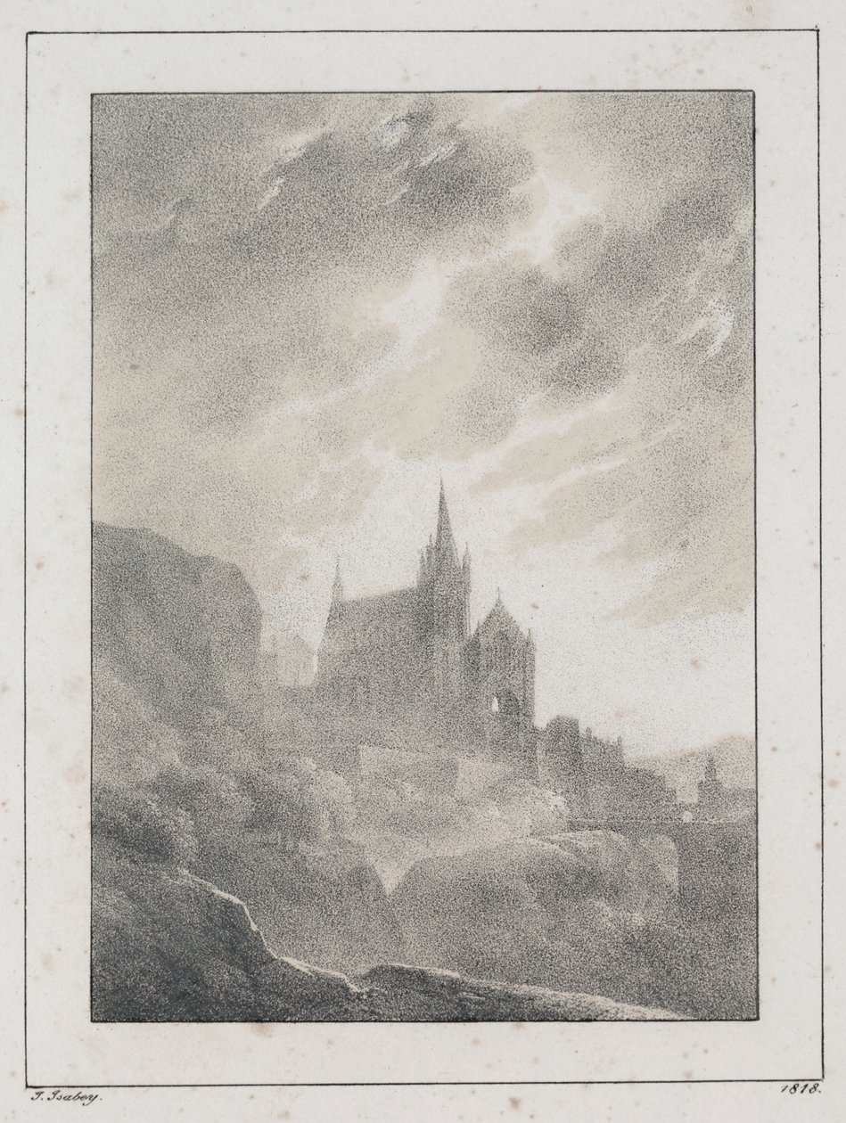 Katedralen af Jean Baptiste Isabey