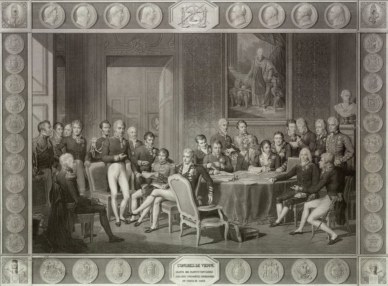 Wienerkongressen af Jean Baptiste Isabey