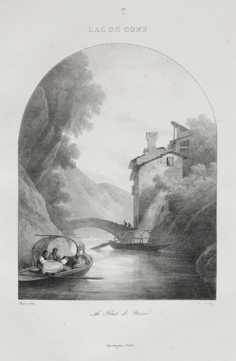 Rejse til Italien i 1822 af Jean Baptiste Isabey