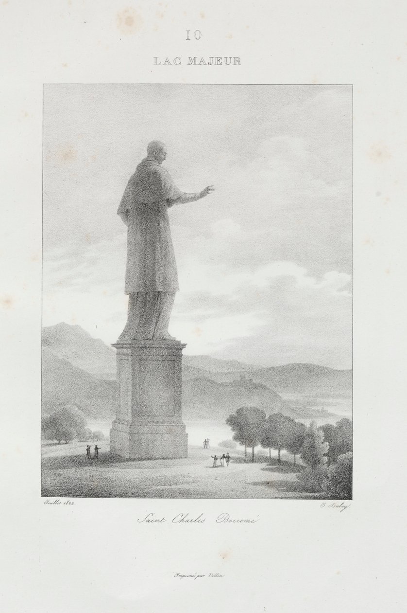 Rejse til Italien i 1822, 1833. af Jean Baptiste Isabey