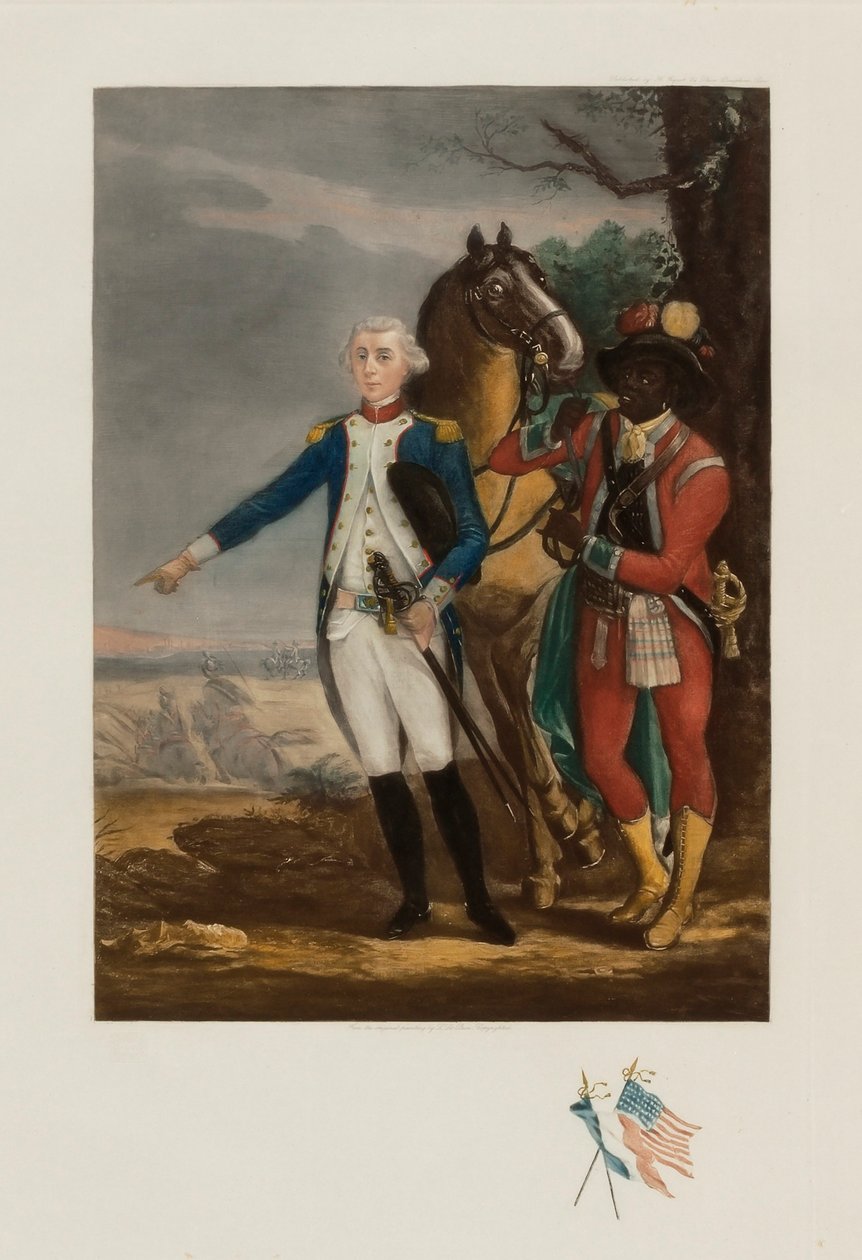 General Lafayette af Jean Baptiste Le Paon
