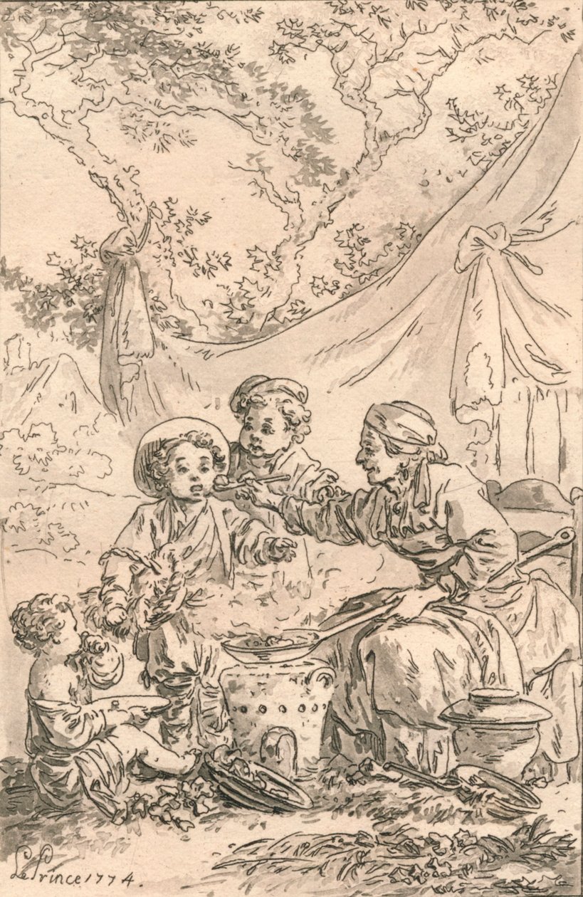 Le Gout, 1774. af Jean Baptiste Le Prince