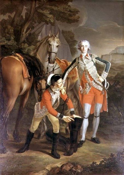 Portræt af Charles Grant af Jean Baptiste Marie Pierre