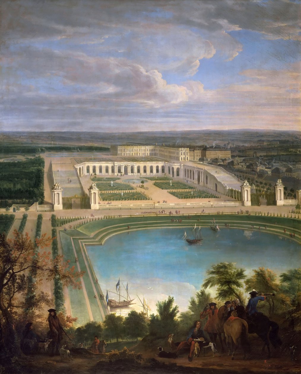 Orangeriet i Versailles-slottet af Jean Baptiste Martin