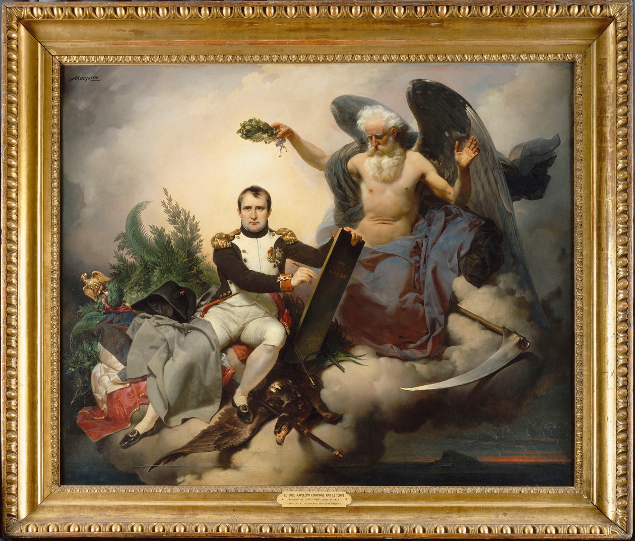 Napoleon. Allegori, 1833. af Jean Baptiste Mauzaisse