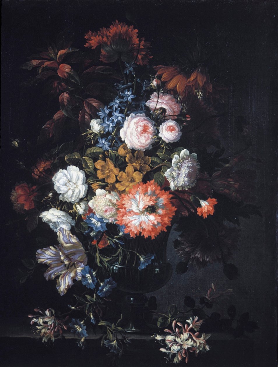 Stilleben med blomster af Jean Baptiste Monnoyer
