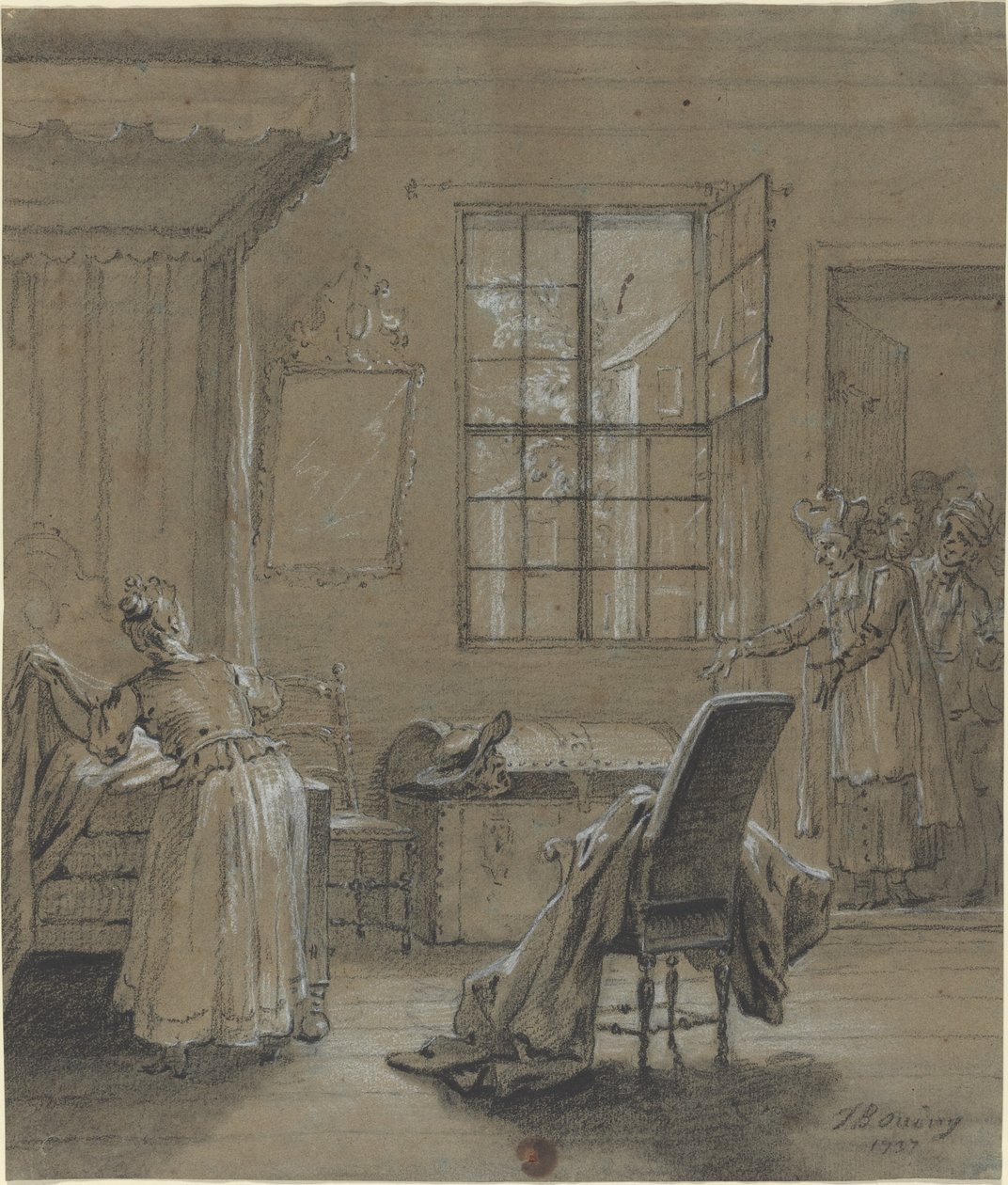 Sladder i bagagerummet af Jean Baptiste Oudry