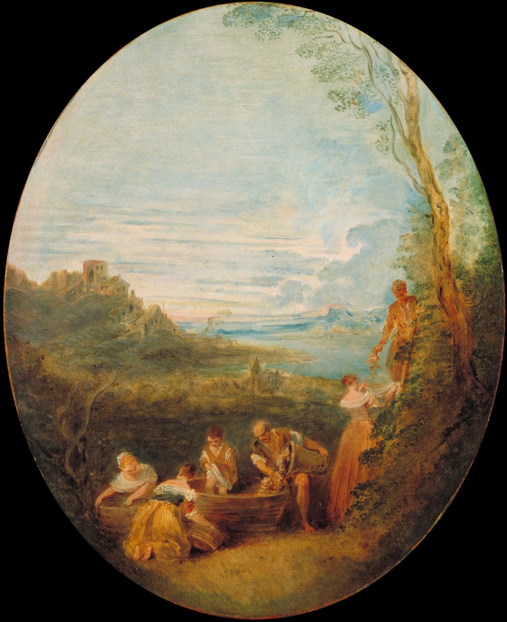 Forårstid af Jean Baptiste Pater