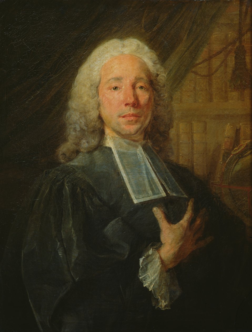 Portræt af Daniel Jousse af Jean Baptiste Perronneau