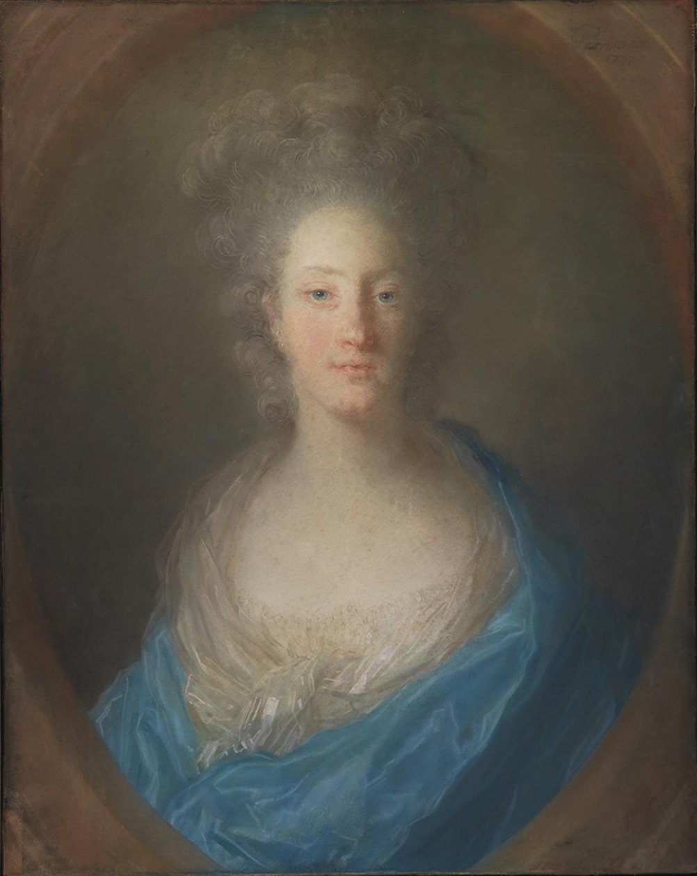 Portræt af en Dame af Jean Baptiste Perronneau