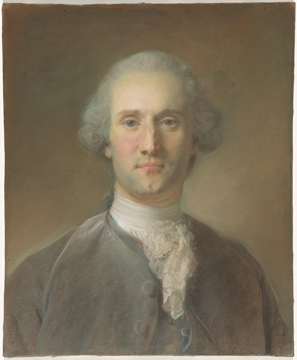 Portræt af en mand af Jean Baptiste Perronneau
