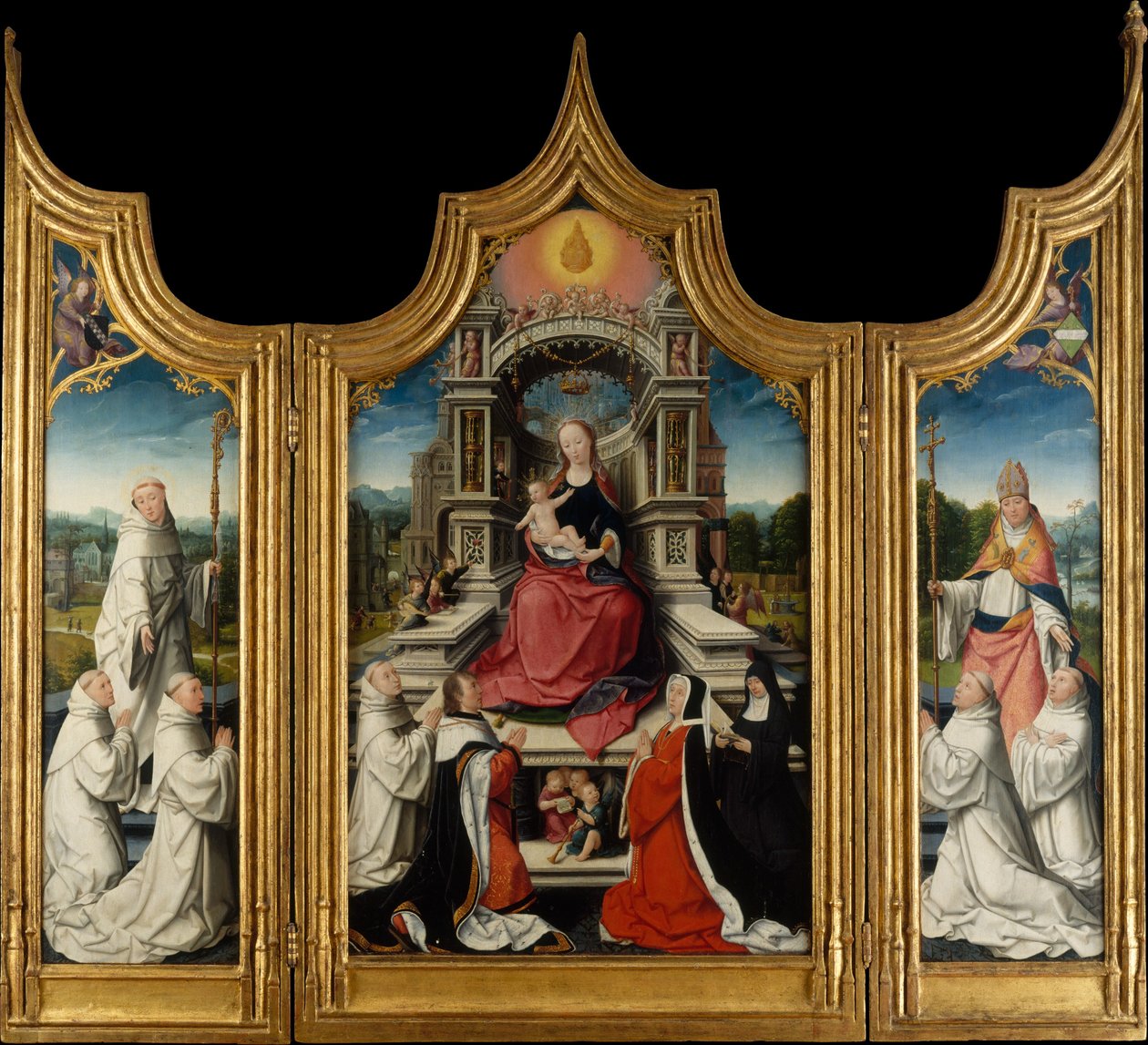 Le Cellier-altertavlen, 1509. af Jean Bellegambe