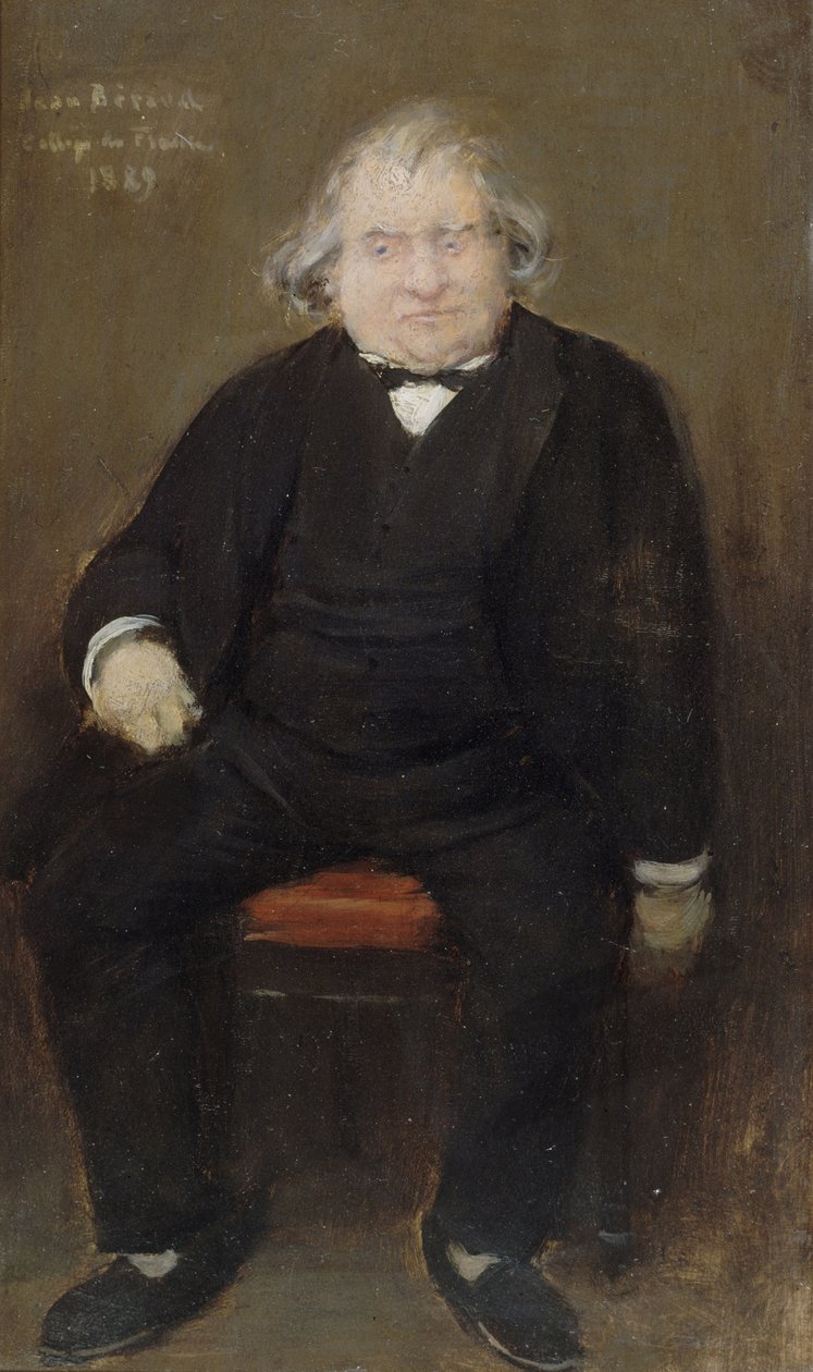 Portræt af Ernest Renan 1823-1892, 1889. af Jean Beraud