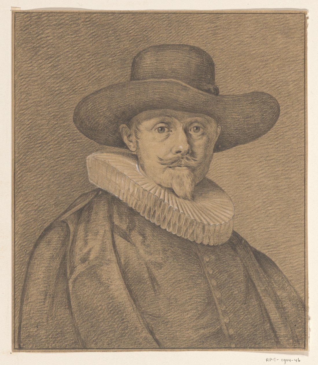 Portræt af Aelbert Cuyper af Jean Bernard