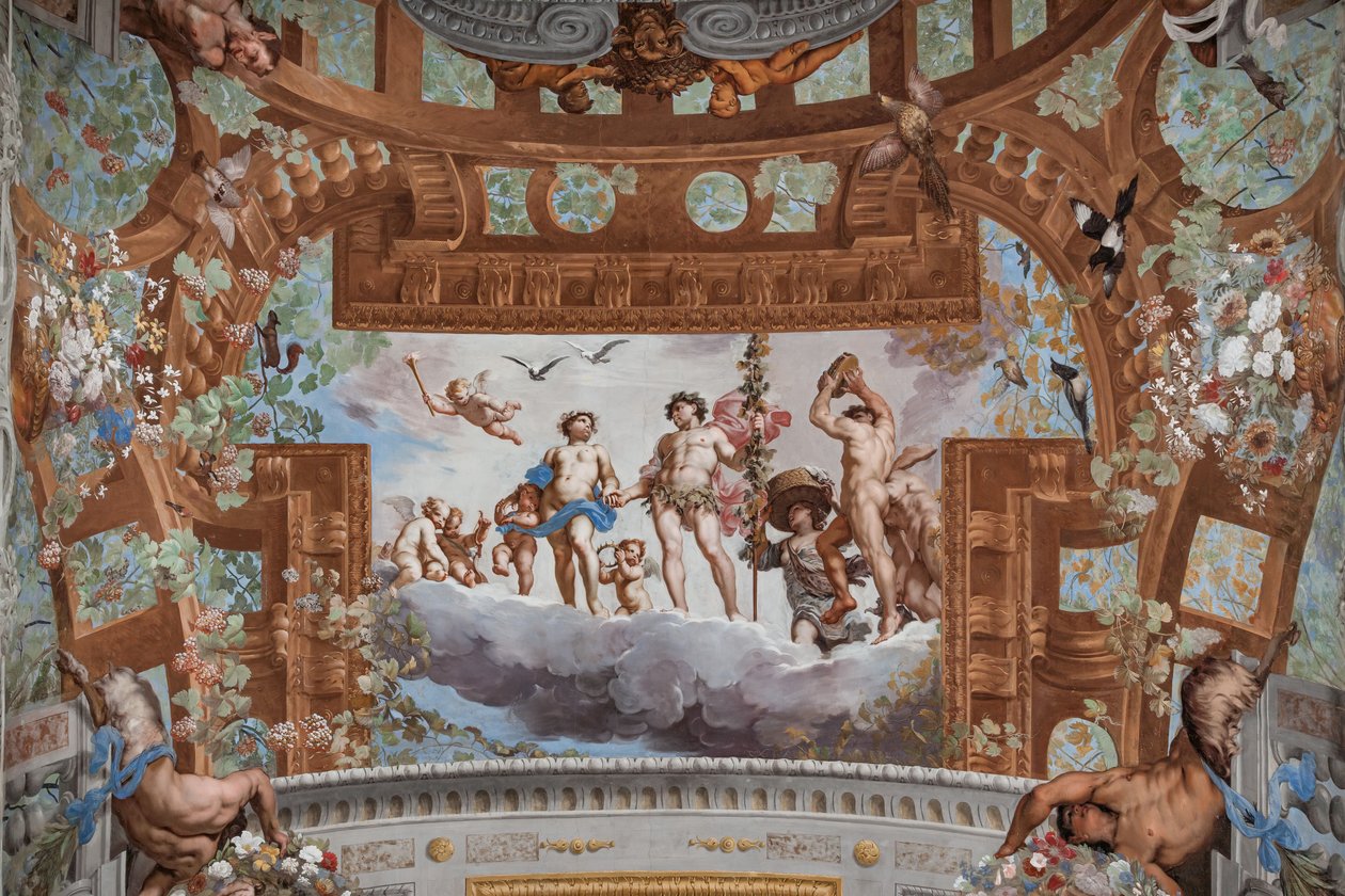 Brylluppet mellem Bacchus og Ariadne af Jean Boulanger