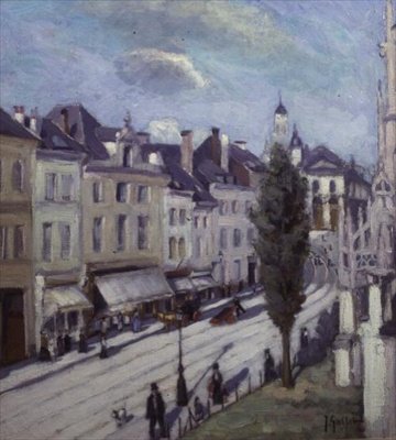 Den store salonplads af Jean Charles Gallet