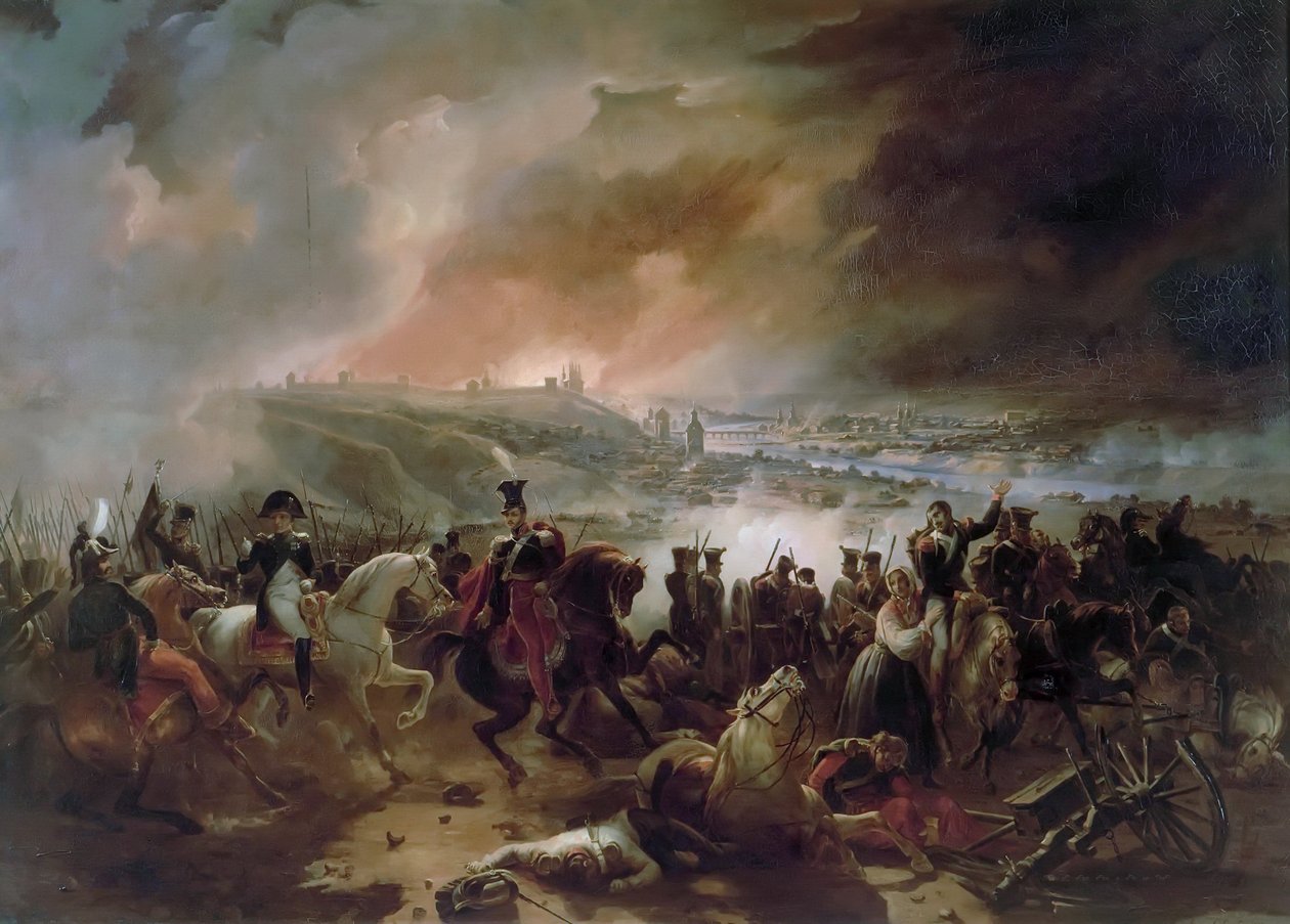 Slaget ved Smolensk af Jean Charles Langlois