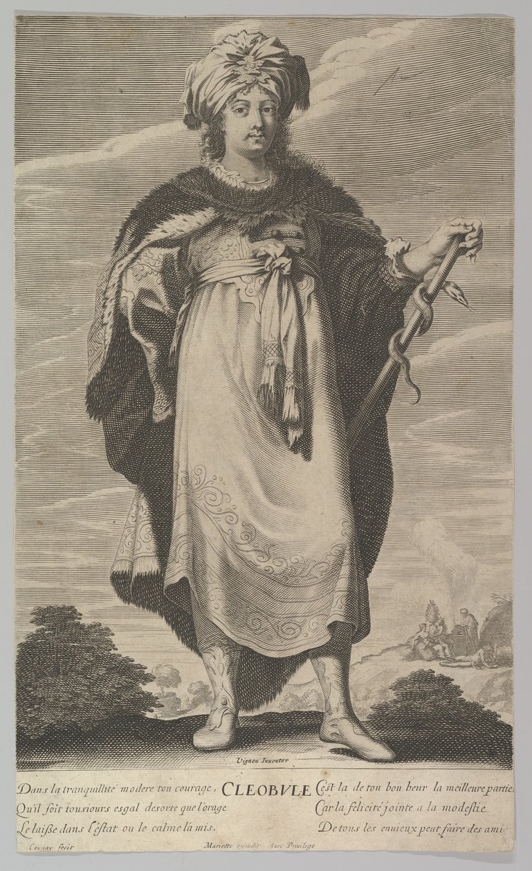 Cleobule, ca. 1639-40 af Jean Couvay