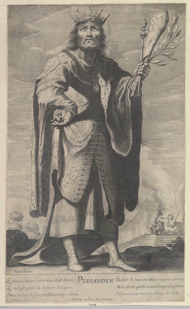 Periander, ca. 1639-40 af Jean Couvay