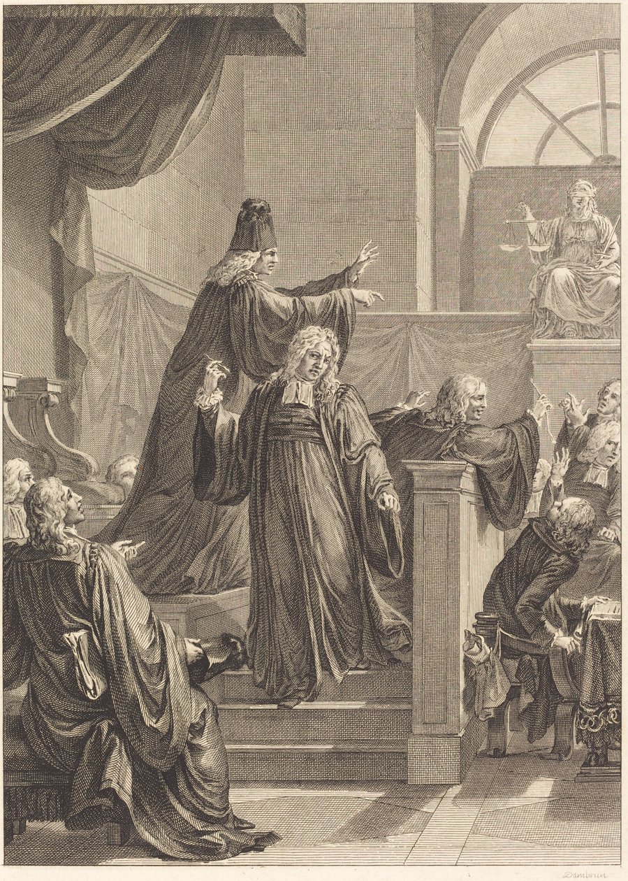 dommeren af ​​mesle af Jean Dambrun
