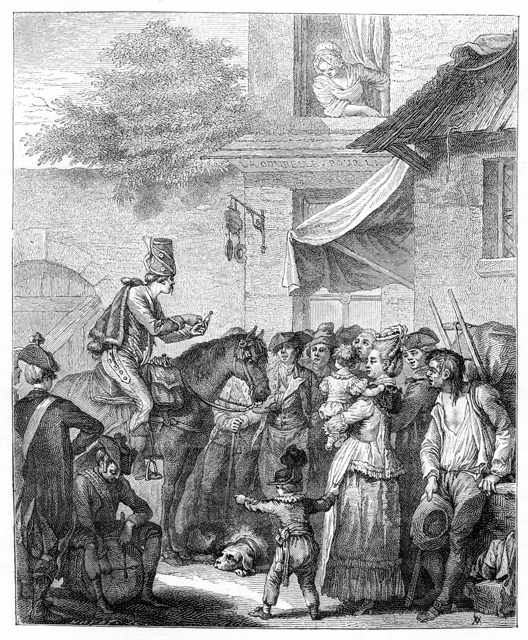 Den tyske Charlatan, 1885. af Jean Duplessis Bertaux