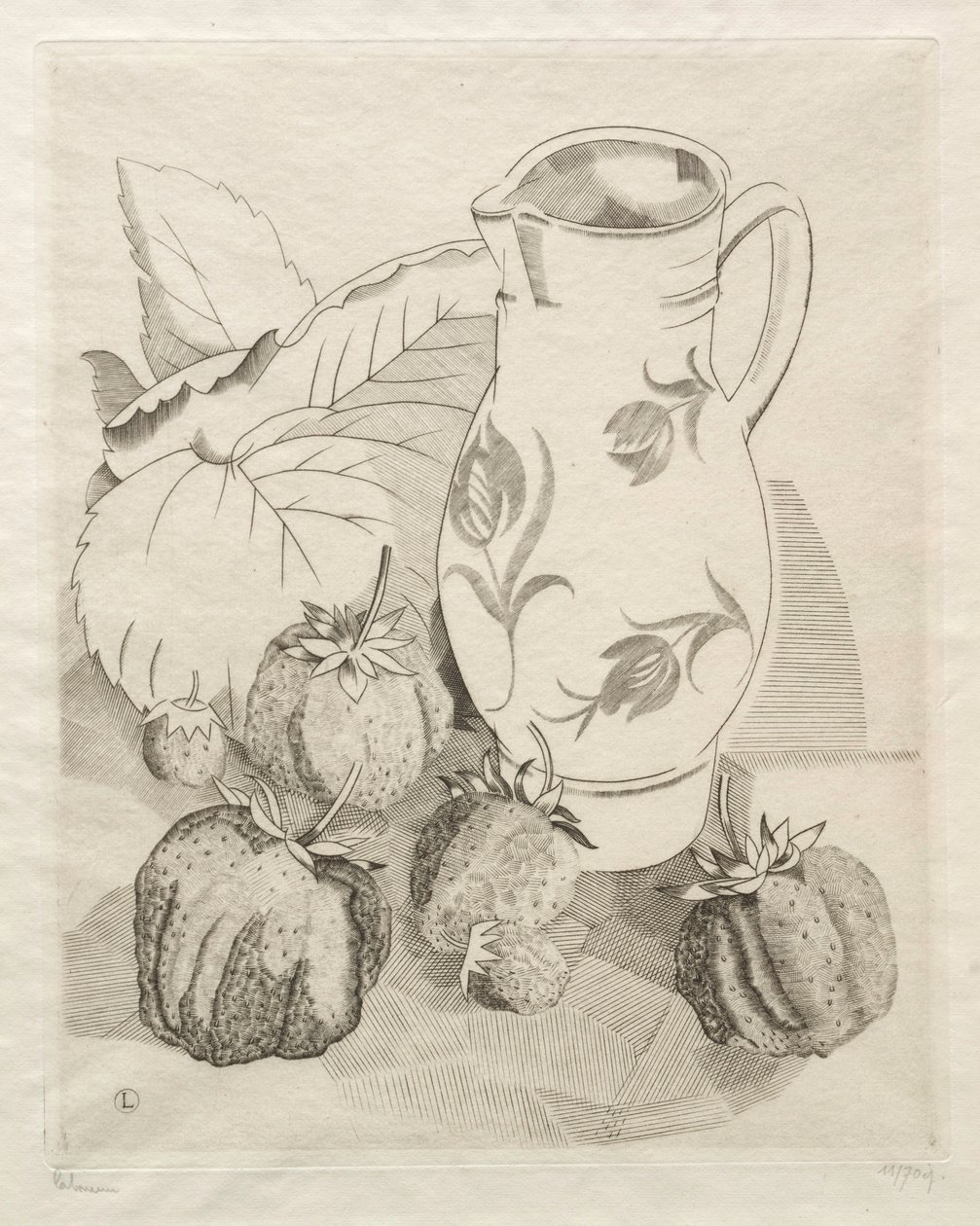 Jordbær af Jean Emile Laboureur