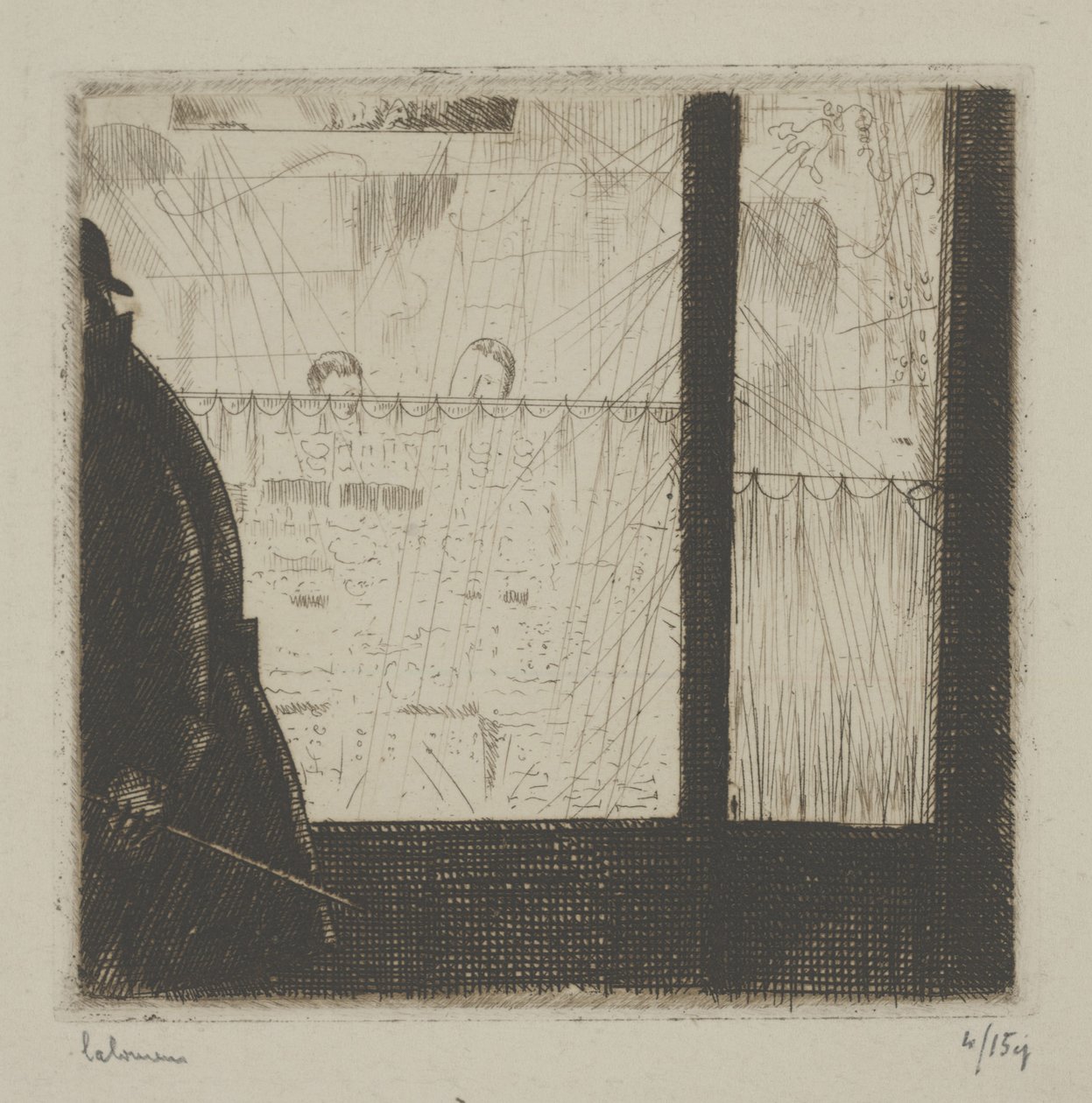 De handlende af Jean Emile Laboureur