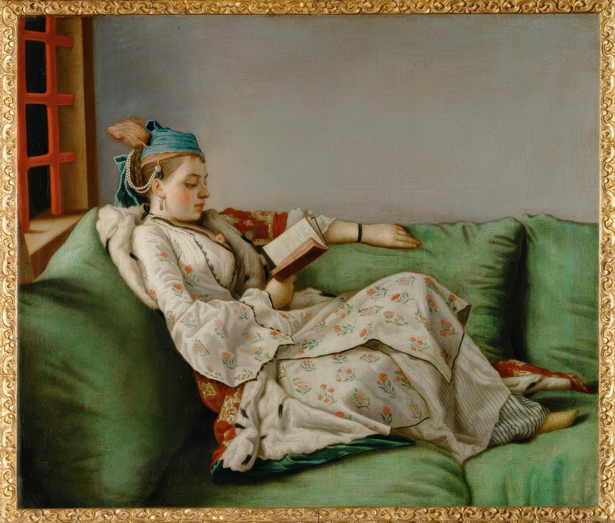 Portræt af Marie Adélaïde fra Frankrig af Jean Étienne Liotard