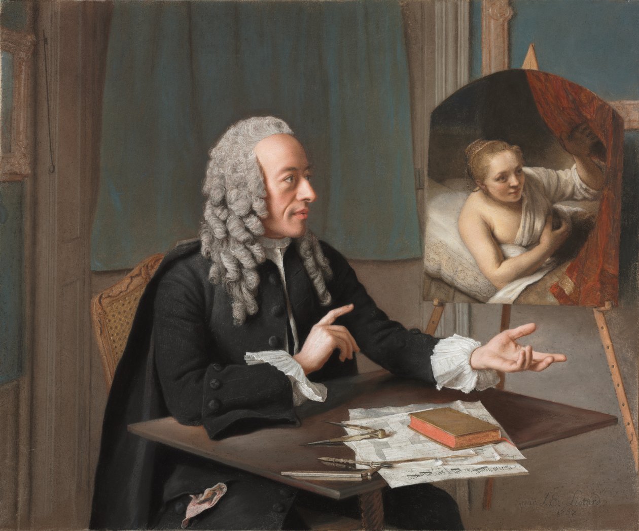Francois Tronchin af Jean Étienne Liotard