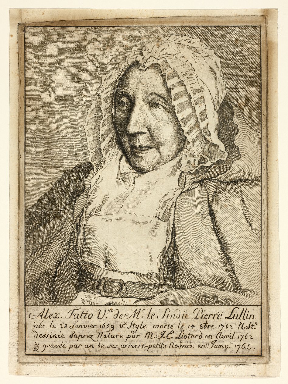 Madame Pierre Lullin-Fatio af Jean Étienne Liotard