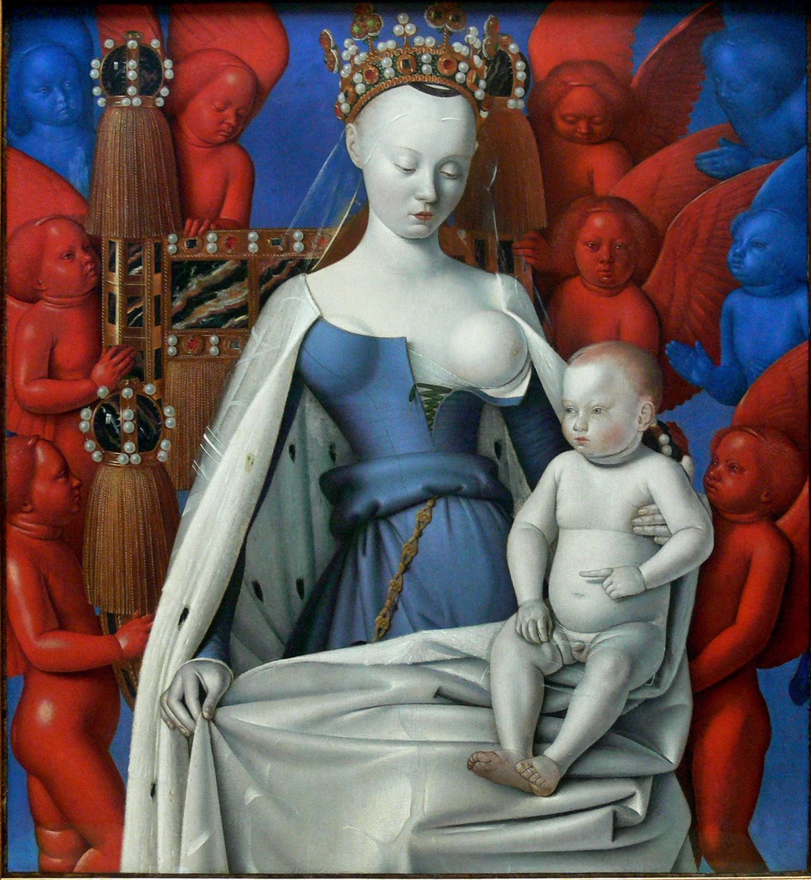 Indianerlejr (Midwest Museum of American Art) af Jean Fouquet