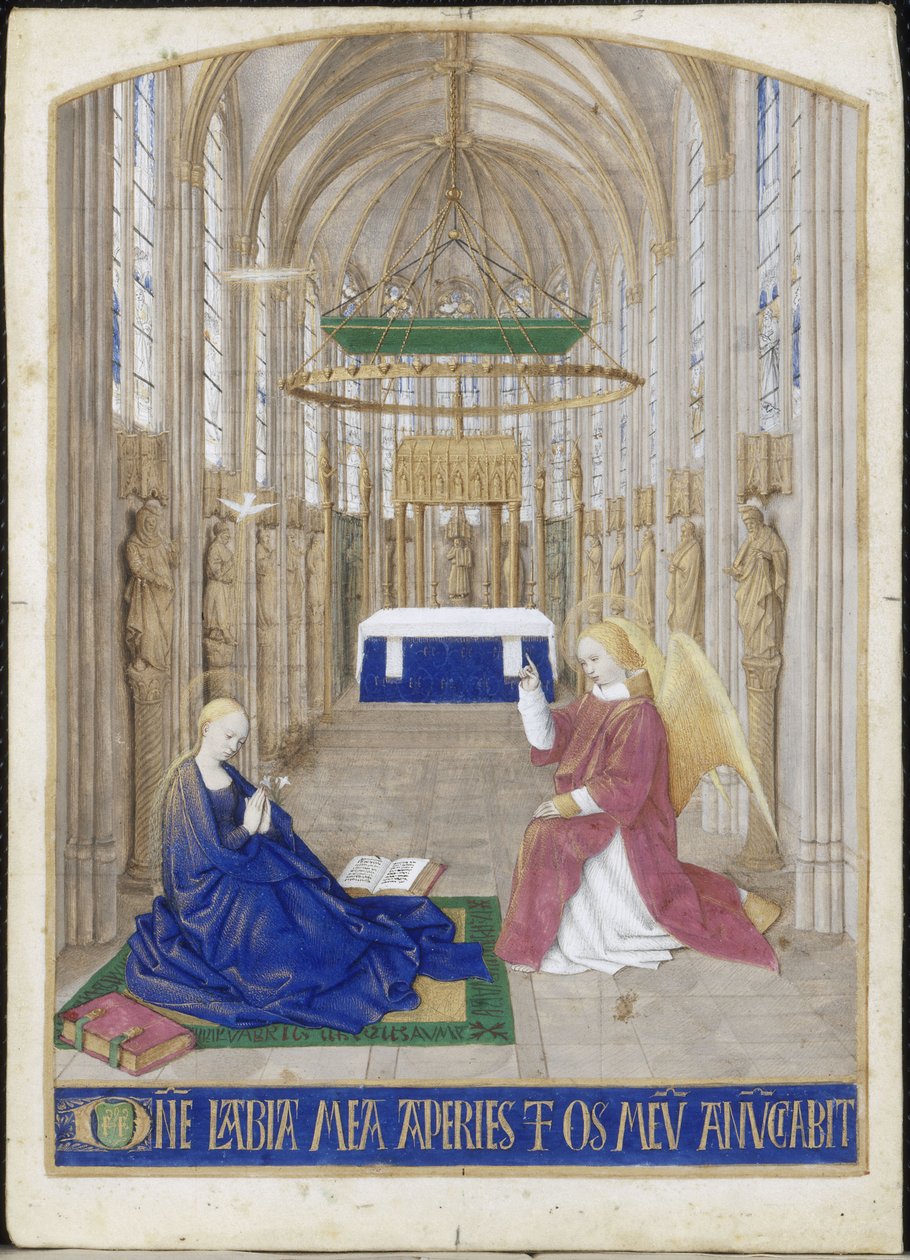 Bebudelsestiden for Étienne Chevalier af Jean Fouquet