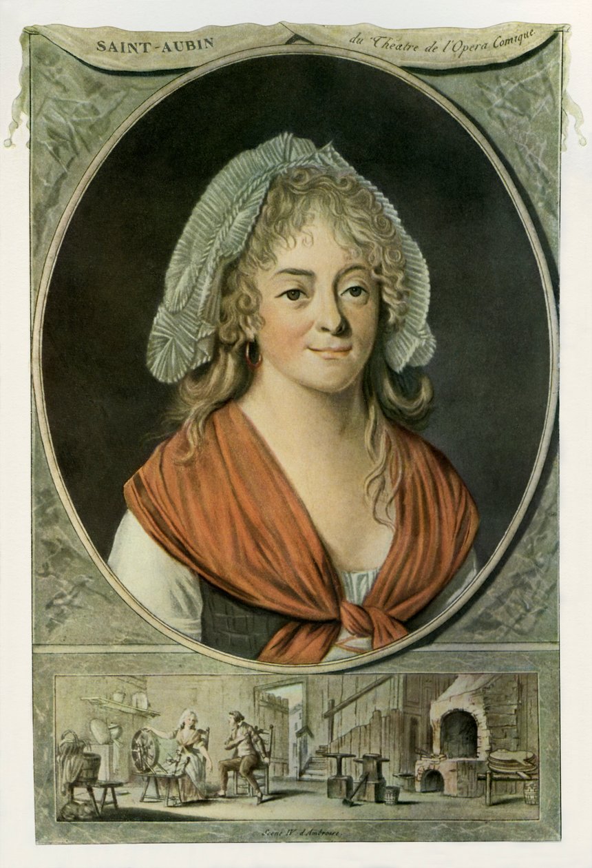 Madame Saint-Aubin af Jean Francois Garneray